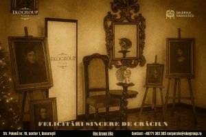 Urări de Crăciun inspirate din perioada interbelică, capturate în farmecul Crăciunului anilor ’30 la Eko Group Vila